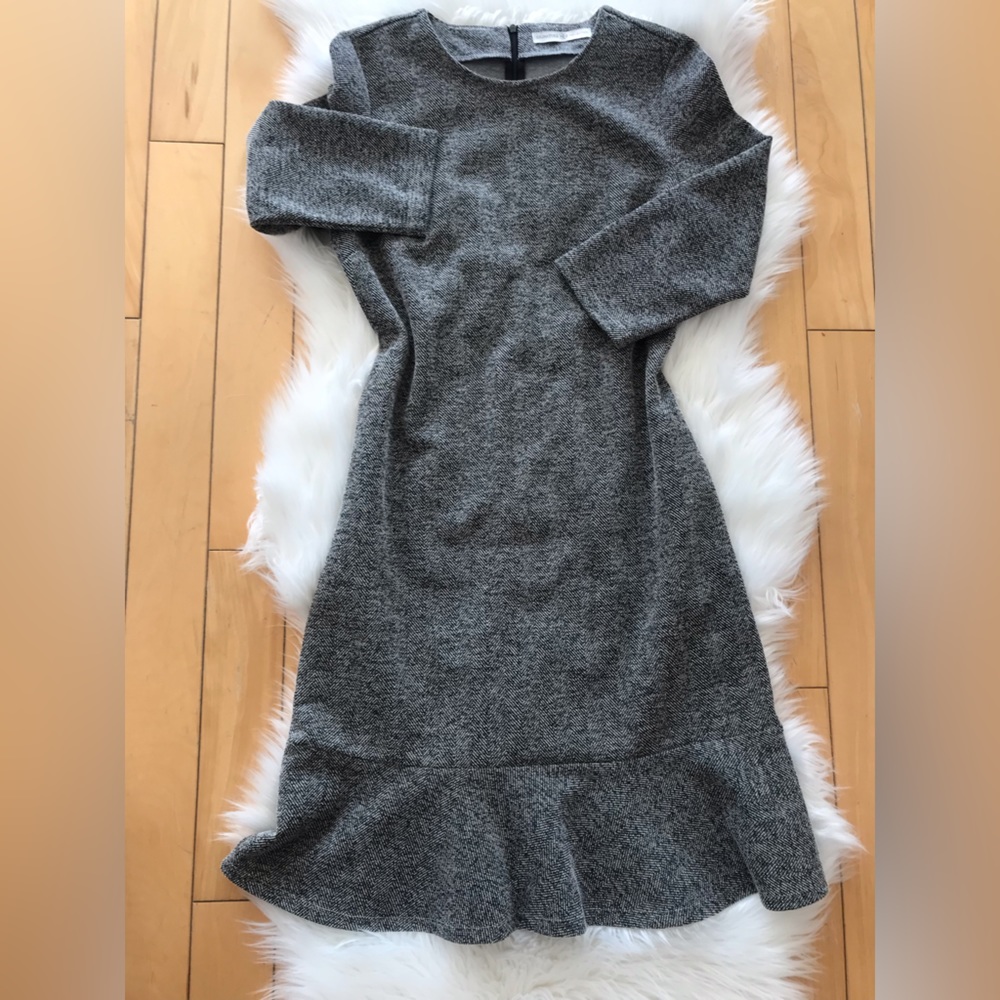 Elegant Gray Women's Dress
